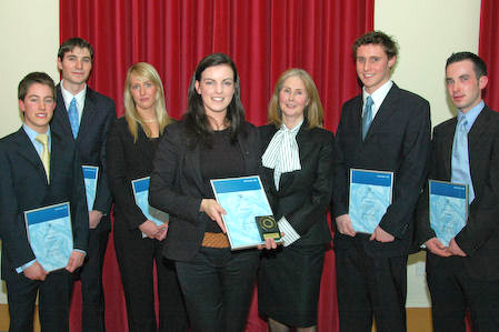 Trinity business student of the year 2007