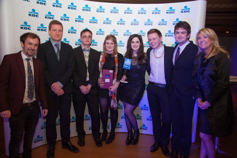 Newspaper of the Year team pictured with Conor Goodman from the Irish Times