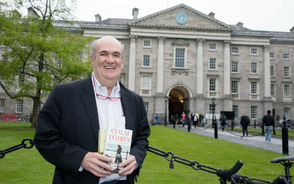 Irish author Colm Tóibín gave a public talk focusing on same-sex relationships and literature in Trinity
